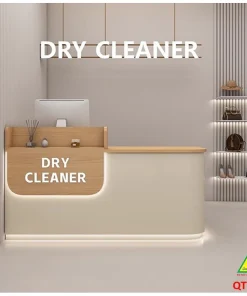 Bàn thu ngân, bàn lễ tân, bàn tính tiền bằng gỗ MDF QTT531 - NỘI THẤT LẮP RÁP VIENDONGADV